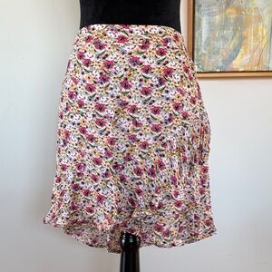 Vibrant Floral Women's Skater Skirt